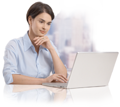 Woman with Laptop